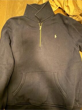 Polo by Ralph Lauren  Navy Quarter-Zip Sweatshirt